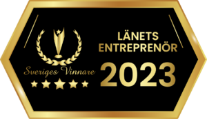 Sveriges Vinnare Sigill 2023 Sveriges vinnare länets entreprenör